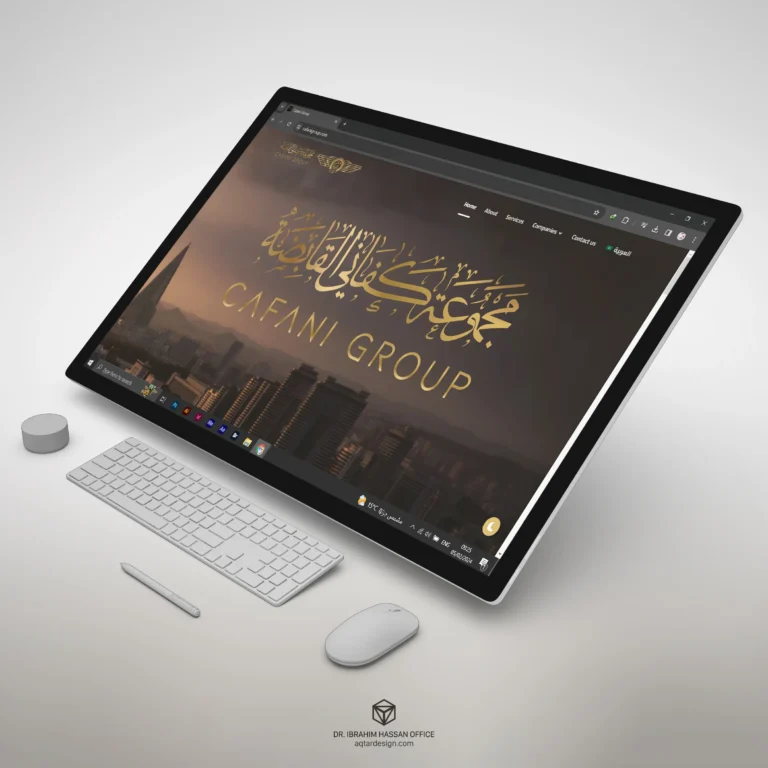 Cafani Website — لقطة ١