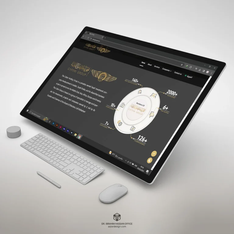 Cafani Website — لقطة ٤