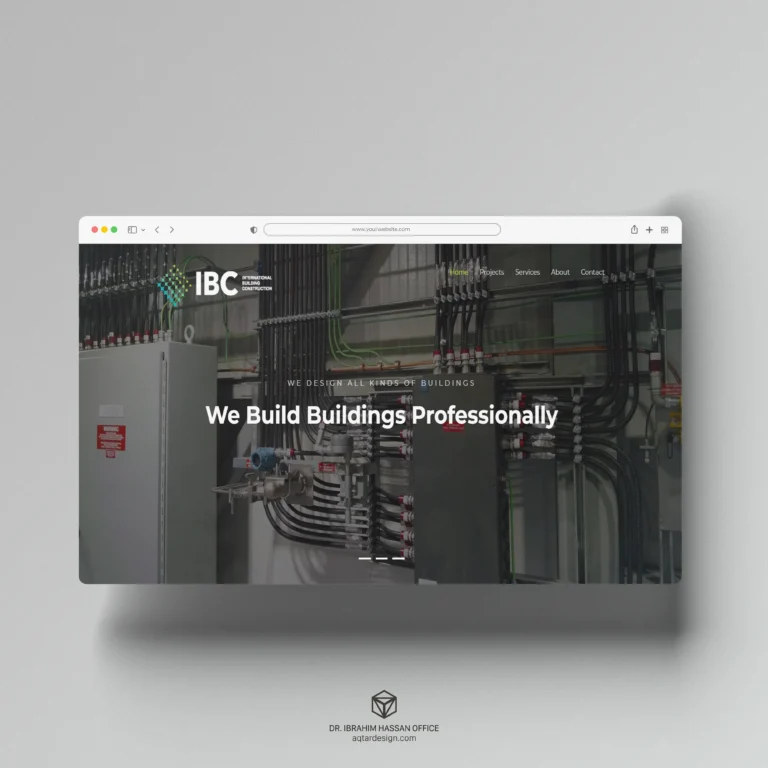 IBC Website — لقطة ١