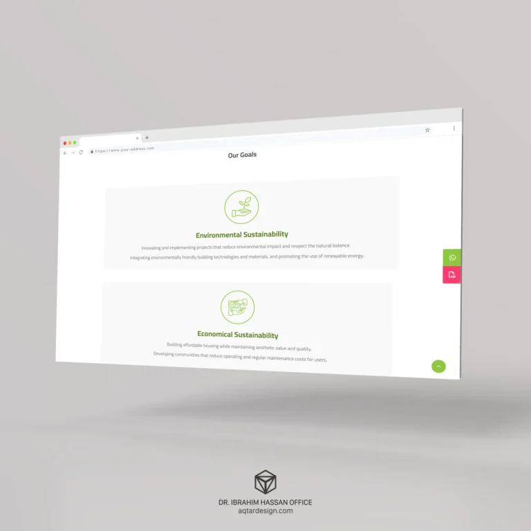 Maskan Mostadam Website — لقطة ٢