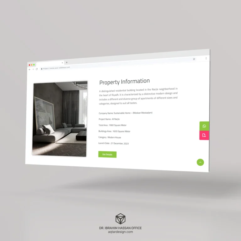 Maskan Mostadam Website — لقطة ٥