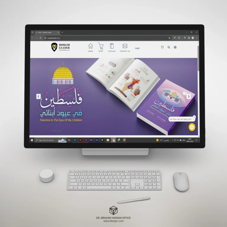Moslim Leader Website — لقطة ١
