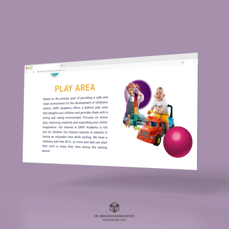 Sary Academy Website — لوحة ٥