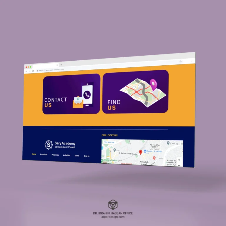 Sary Academy Website — لوحة ٦