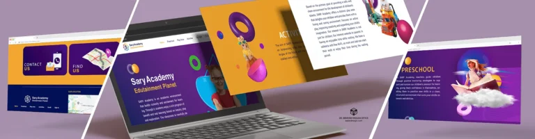 Sary Academy Website — لوحة ٧