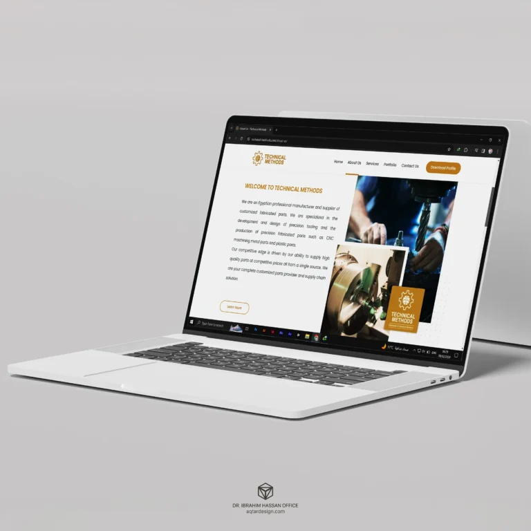 Technical Methods Website — لقطة ٦