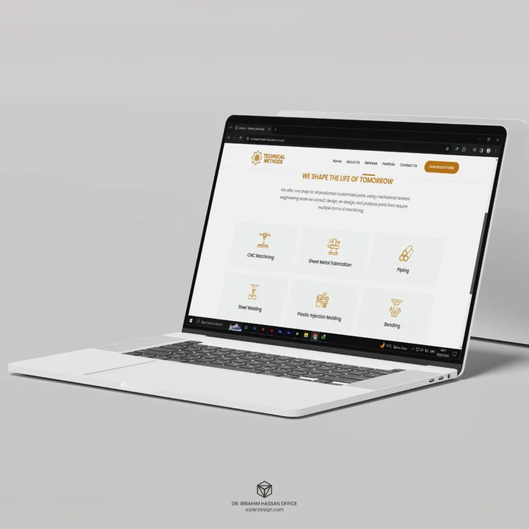 Technical Methods Website — لقطة ٨
